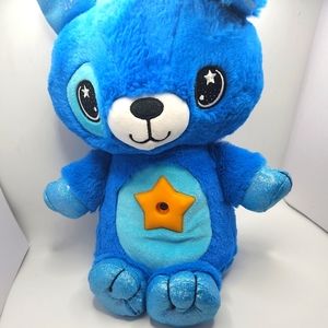 4/20 Star Belly Dream Lites, Stuffed Animal Night Light, Cuddly Blue Puppy